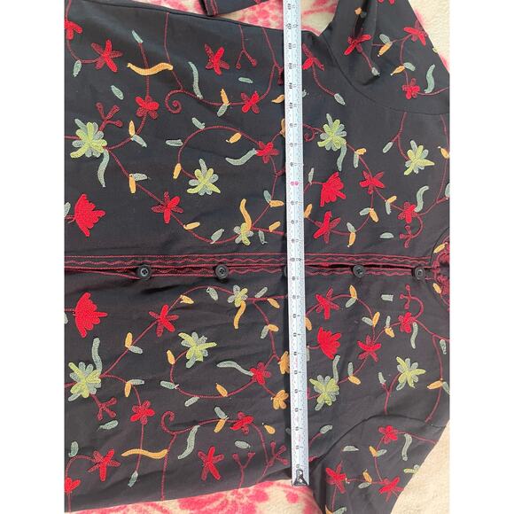 vintage dead stock 100% cotton BFA Classics embroidered light jacket SZ PXL - Picture 7 of 8